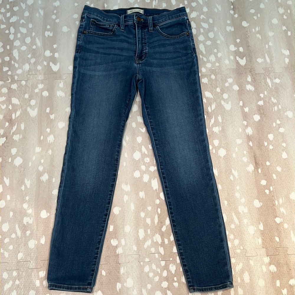 MADEWELL BLUE JEANS MID RISE Skinny